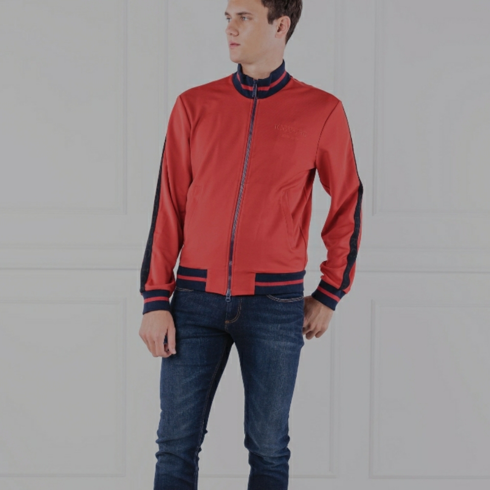 Umbro Cotton Blend Bomber and Varsity Jacket in Pink and Blue size 6